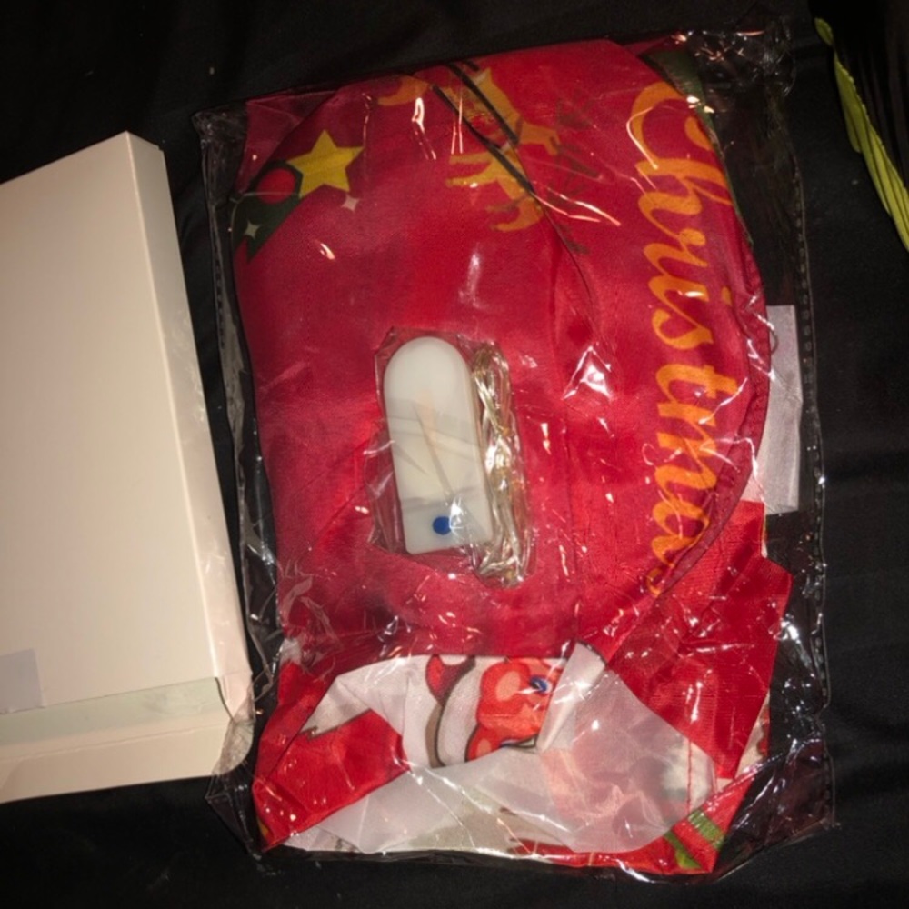 Christmas Windsock With LED Lights